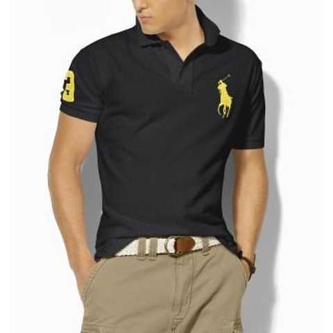 ラルフローレン RALPH LAUREN メンズ CUSTUM FIT(カスタムフィット) ポロシャツ ブラック 並行輸入品 Mサイズ ra-pm013