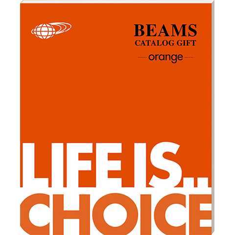 ビームス（BEAMS）　カタログギフト　オレンジ（orange）