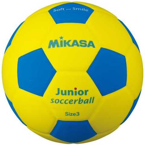 SF3J-YBL スマイルサッカーボール3号軽量 150g