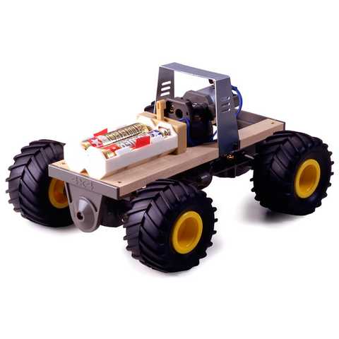4輪駆動車工作基本セット