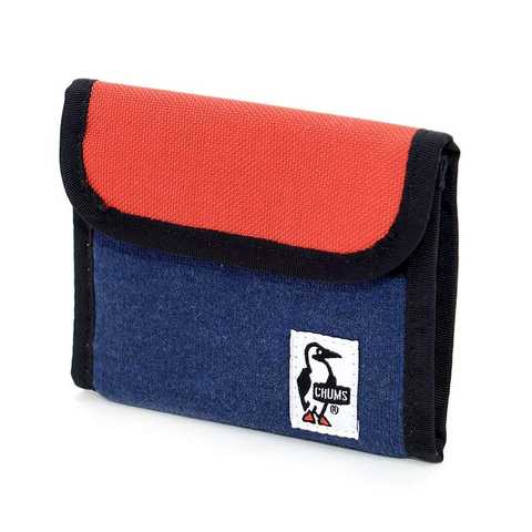 [チャムス]財布 Trifold Wallet Sweat Nylon