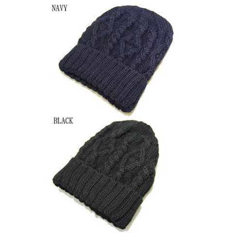 GUERNSEY WOOLLENS/ガンジーウーレンズ/ニット帽/ARAN HAT/ビーニー/帽子/ニットキャップ