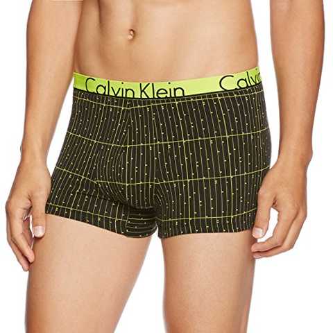 (カルバン クライン) CALVIN KLEIN CALVIN KLEIN ID COTTON ボクサーパンツ NU8638 S ホワイト×イエロー