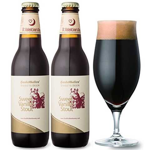 【チョコビール】 スイートバニラスタウト バレンタインラベル (2本)