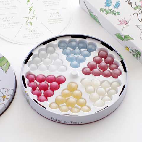 六花亭 六花のつゆ（缶入）60g(60個) 