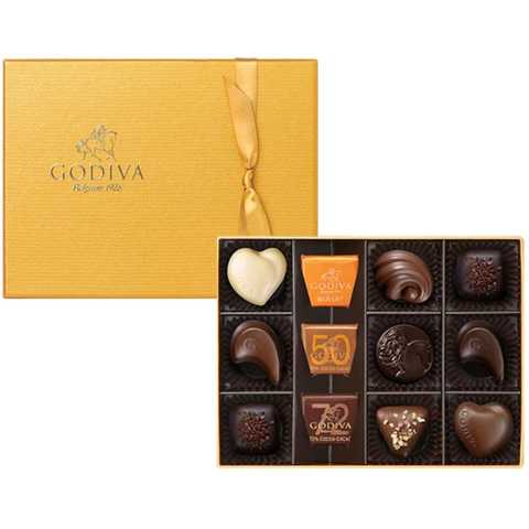 ゴディバ (GODIVA) ゴールドコレクション 12粒