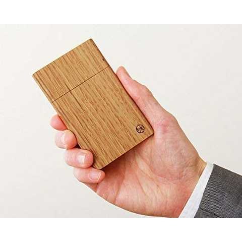 ヤクモ家具製作所 木製名刺ケース オーク材 カードケース 名刺入れ 木製ケース ナチュラル