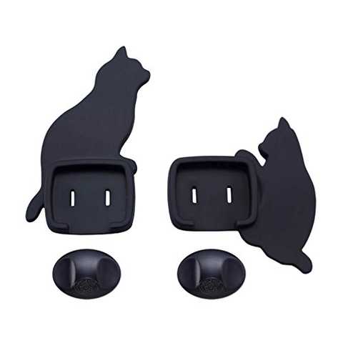 スマイルキッズ ねこのコンセントカバー 2個組A AKN-18A