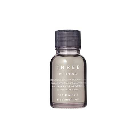 THREE スキャルプ＆ヘア リファイニング トリートメント オイル R 20mL 天然由来成分 100％（ノンシリコン）