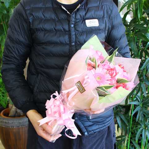 色合いが選べる 花束Sサイズ