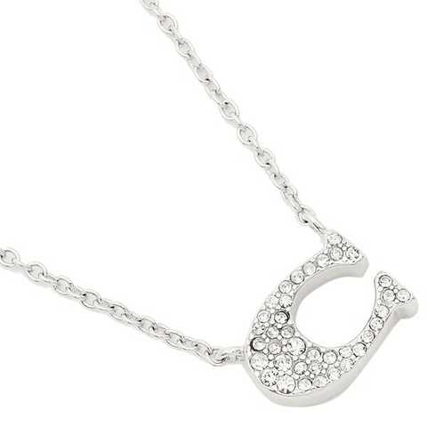 【COACH】PAVE SIGNATURE ネックレス