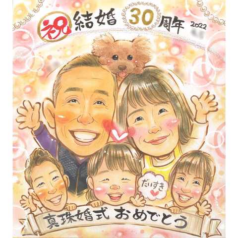 似顔絵ギフト