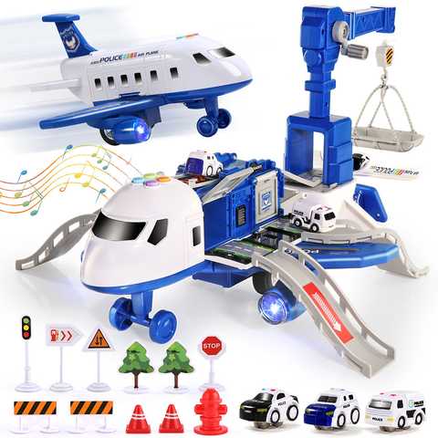 2in1飛行機おもちゃセット