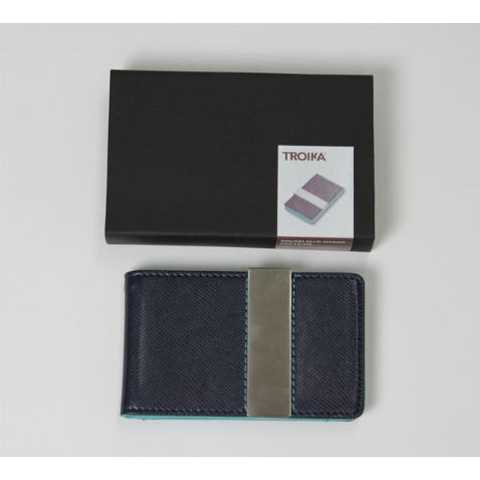 TROIKA money clip with card case