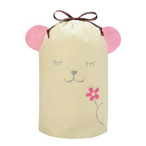 くまガール巾着BAG (T-2705)