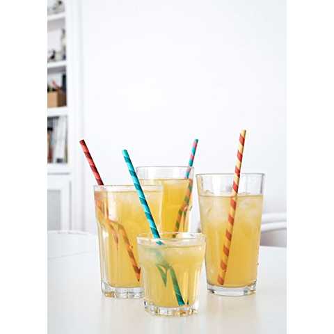 KIKKERLAND PAPER STRAWS  [ パーティーストライプ ]
