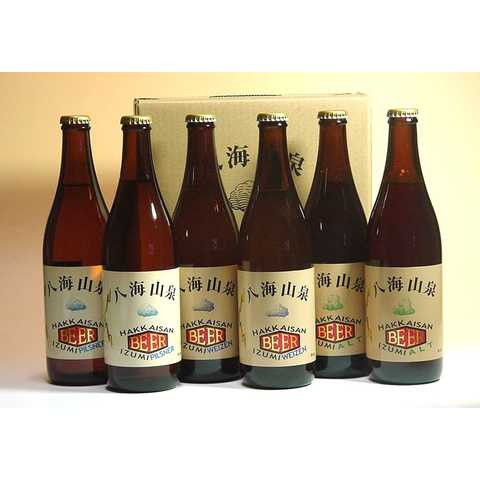 八海山泉ビール　５００ＭＬ 6本セット 