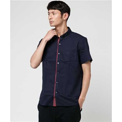 Pattern Trim S/S Shirt