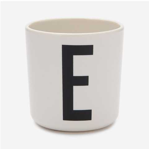 DESIGN LETTERS MELAMINE CUP A