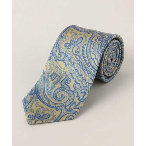 SILK/PRINT ペイズリー ネクタイ