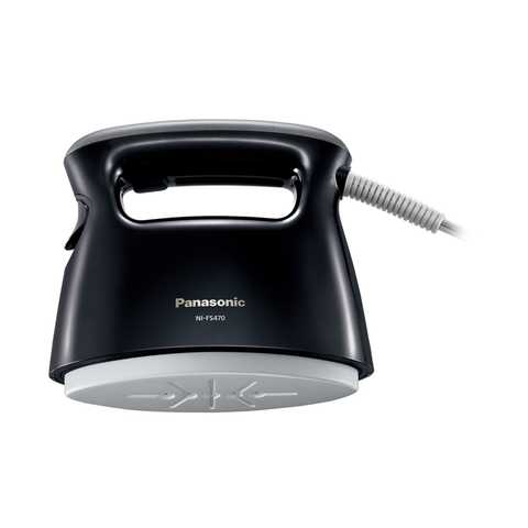 パナソニック 衣類スチーマー ブラック NI-FS470-K