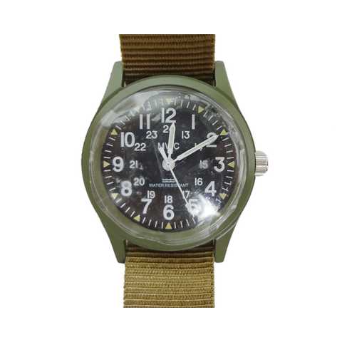  CLASSIC RANGE QUARTZ WATCHES W-113QTZOL カーキ