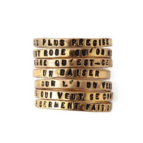 SERGE THORAVAL Ring 【Un baiser】