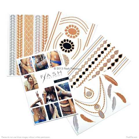 ZAHRA Flash Tattoos / ザーラ フラッシュタトゥー