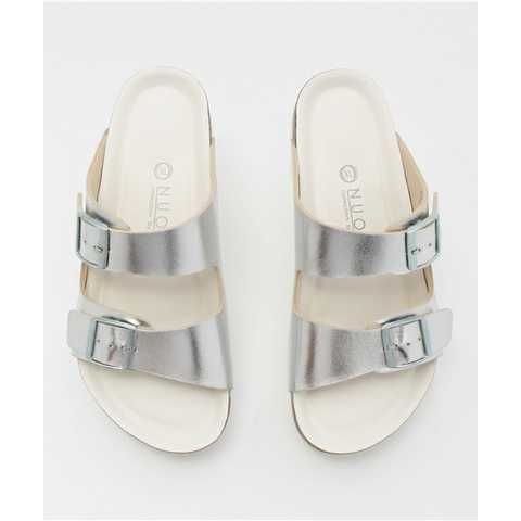 レディース NUOVO ヌオーヴォ 2BELT CORK 4 NC50099 SILVER