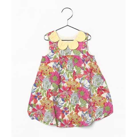 リバティプリント　Ａｎｇｅｌｉｃａ　Ｇａｒｌａワンピース