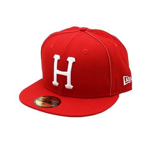 NEWERA×HUF 59FIFTY CAP CLASSIC H RED