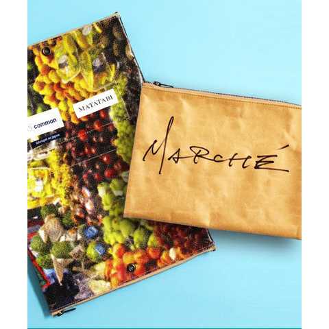 【common.×MATATABI】ペーパークラッチ「MARCHE」