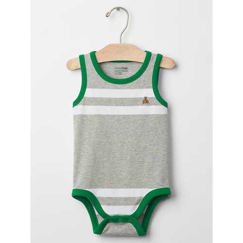 Stripe tank bodysuit
