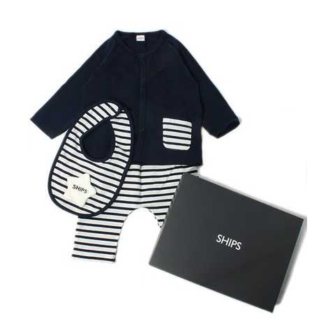 SHIPS KIDS:ロングスリーブ ギフトセット