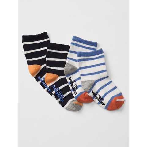 Stripe socks (2-pack)