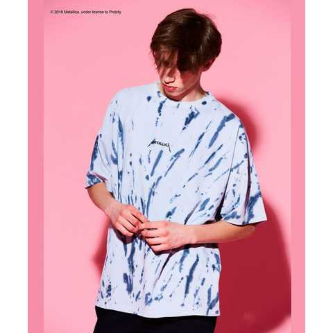 ＜METALLICA × monkey time＞ TIE DYE TEE/Tシャツ