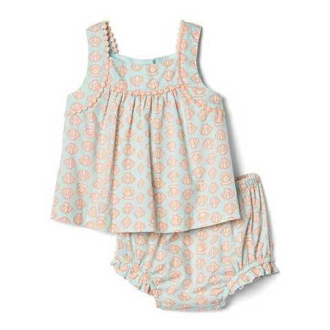 Gap シェルポンポン トップス＆ブルマーセット