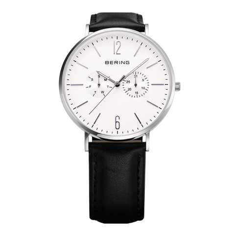 BERING Mens Calf Leather&Nylon NEW!!