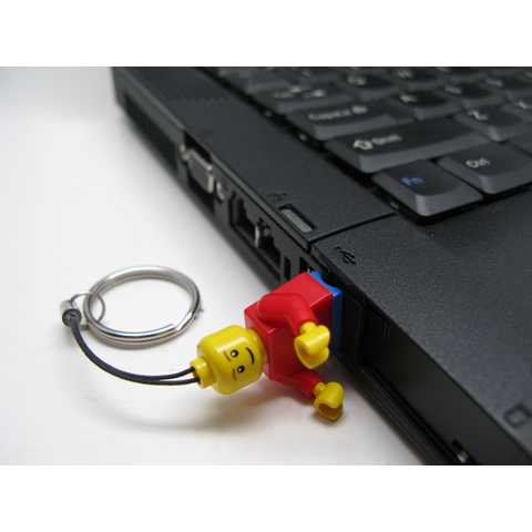 レゴ 8GB USBフラッシュメモリードライブ ・クラシックフィギア