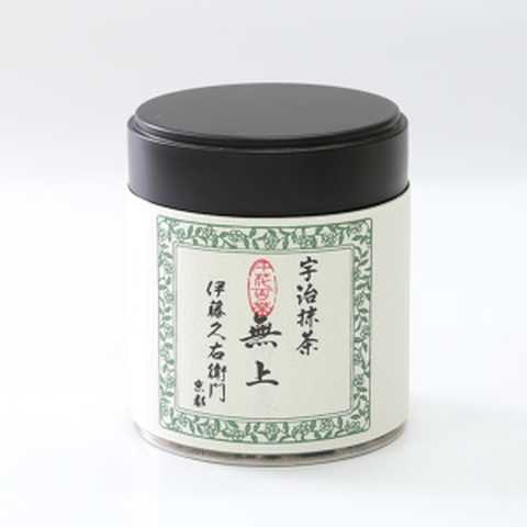 宇治抹茶 無上 粉末 30g缶入り｜伊藤久右衛門