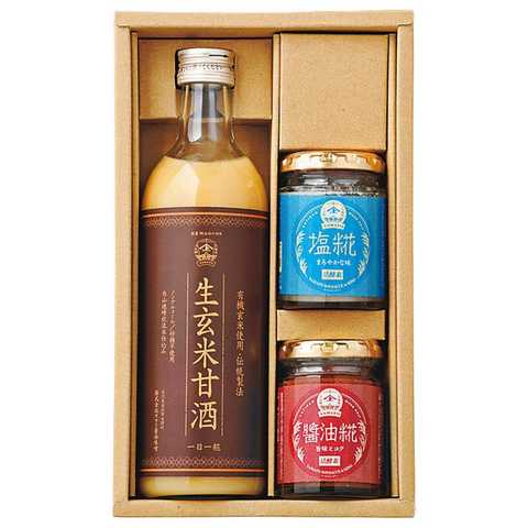 ヤマト醤油味噌　生玄米甘酒・糀調味料詰合せ