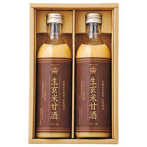 石川産有機米使用　生玄米甘酒　一日一糀