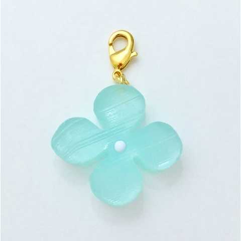 干菓子のチャーム こはく紫陽花