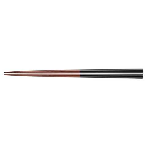 鉄木食洗機で洗える箸　黒23ｃｍ