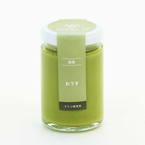 【単品】　抹茶プリン『おうす』