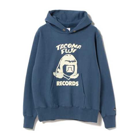 TACOMA FUJI RECORDS / Block Logo Hoodie