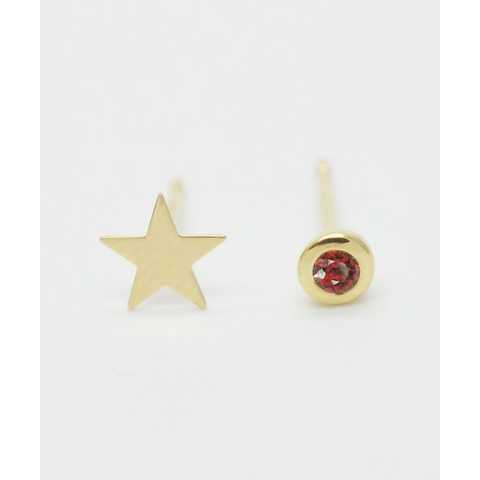 【期間限定アイテム】×VISCERAL Birth Star Pierce -18 karat-