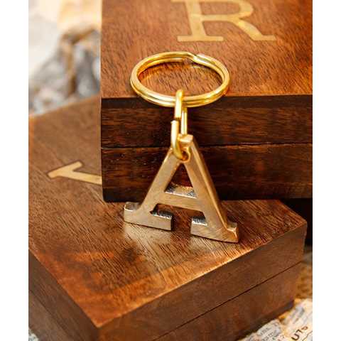 イニシャルキーホルダー/INITIAL KEYHOLDER