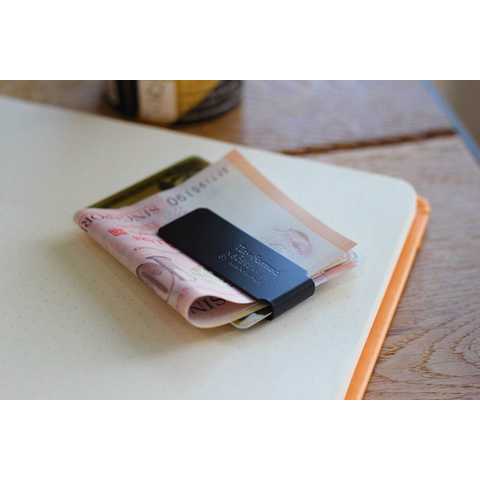【20250303/取扱中止・在庫0】TM  money clip／Black