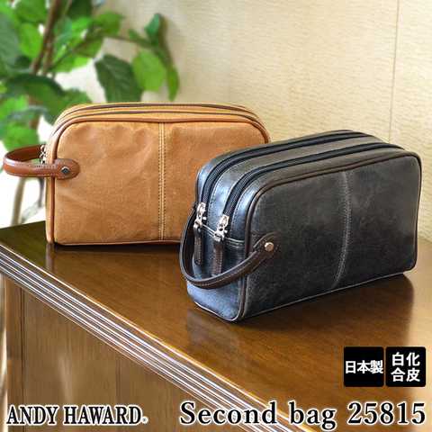ANDY HAWARD セカンドバッグ 